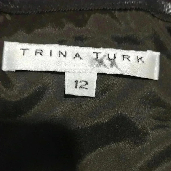 Trina Turk Ruby Off-the-Shoulder Tulip Floral Sheath Dress - Picture 4 of 5